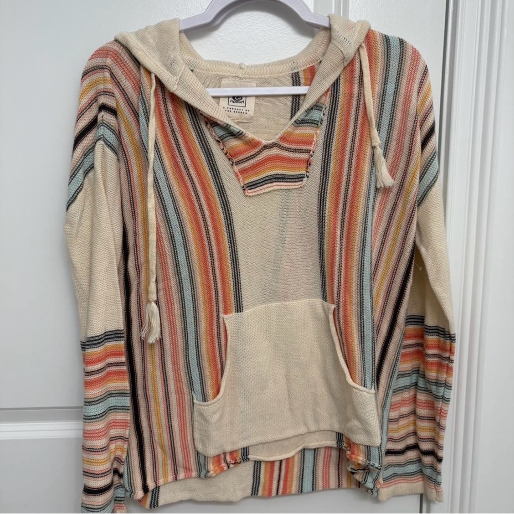 Striped Beach Hoodie